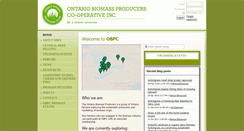 Desktop Screenshot of ontariobiomass.com