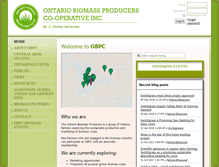 Tablet Screenshot of ontariobiomass.com